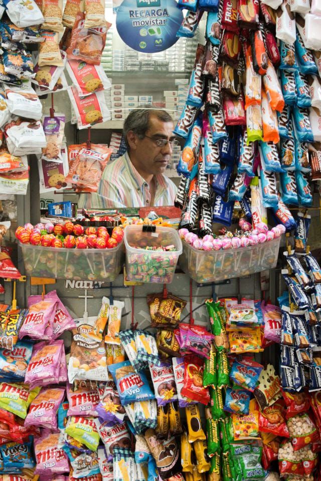 Kiosquero chileno